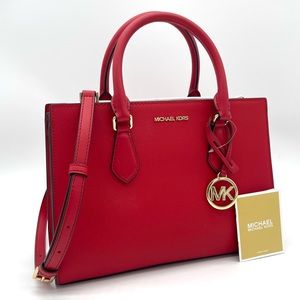 Michael Kors Sheila Medium Satchel Crossbody Bag